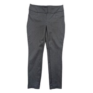 Dalia  Gray Black Check Pattern Legging Pants Women's Size Medium‎